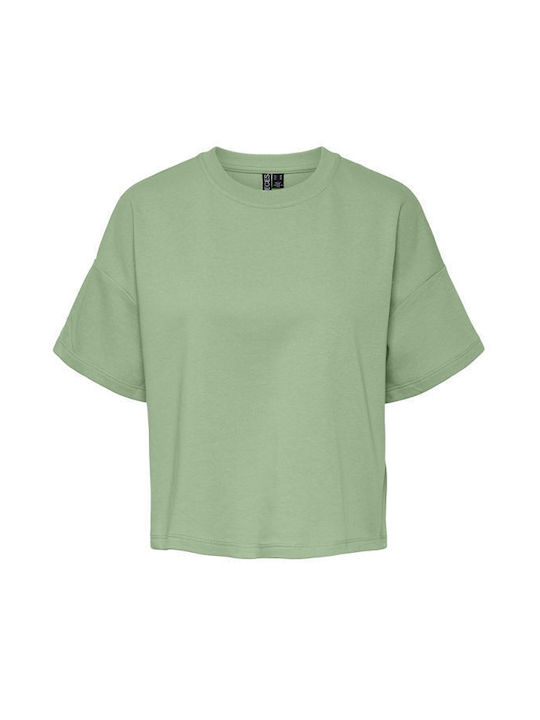 Pieces Women's T-shirt Green