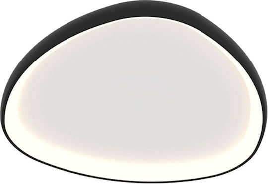 Zambelis Lights Ceiling Mount Light 60cm Black with Integrated LED