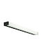 Zambelis Lights Lamp Bathroom with Integrated LED and Warm White Light Black 55x8x3.8cm