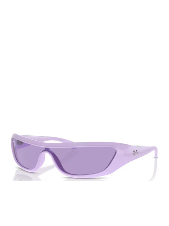 Ray Ban Unisex Ochelari de soare cu Violet Cadru și Violet Lentilă RB4431 67581A
