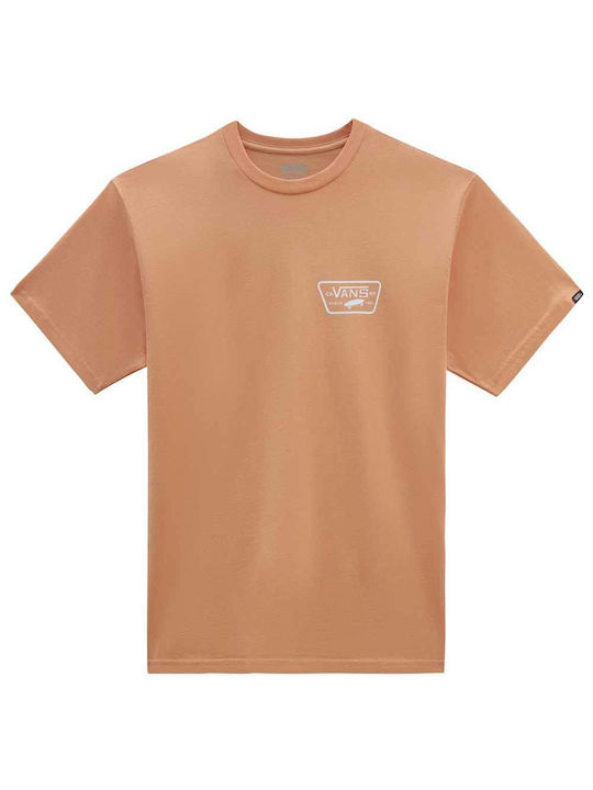 Vans Full Patch Back Herren T-Shirt Kurzarm Orange