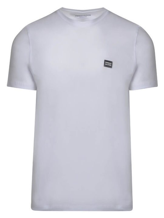 Prince Oliver Herren T-Shirt Kurzarm White