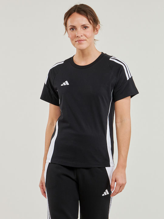 adidas Tiro24 T-shirt Μαύρο