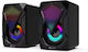 Kisonli L-9090 2.0 Speakers with RGB 3W Black