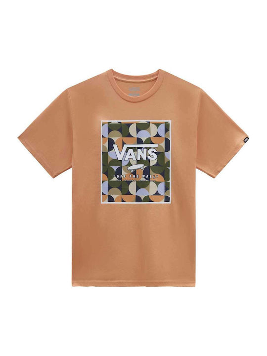 Vans Classic Print Box T-shirt Orange