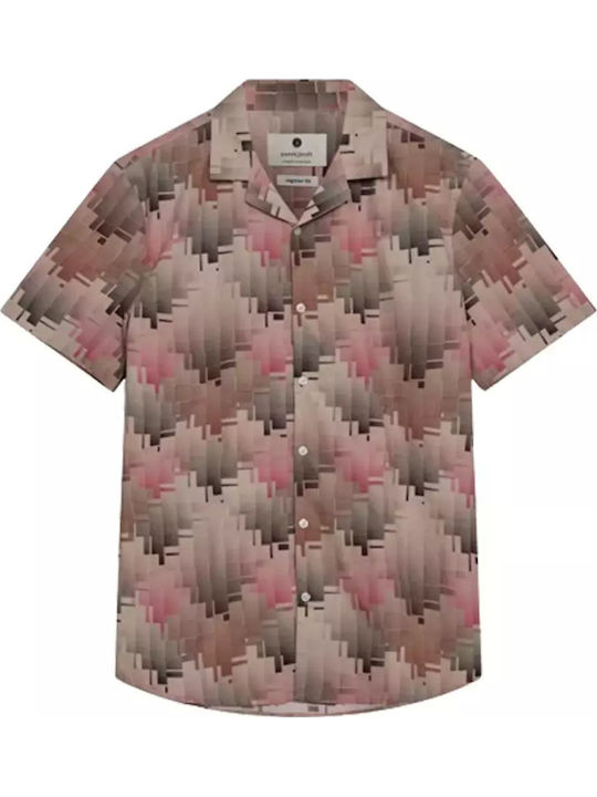 Akleo Βαμβακερό Πουκάμισο Soft Pink