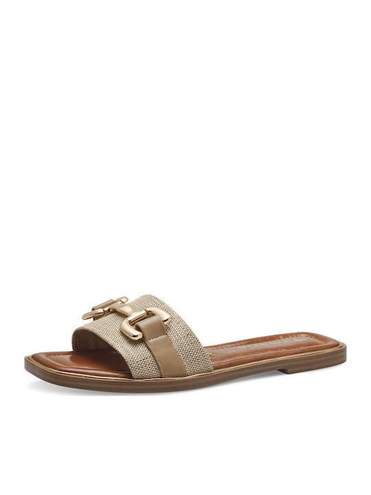 Tamaris Γυναικεία Σανδάλια Μπεζ 1-27100-42-400