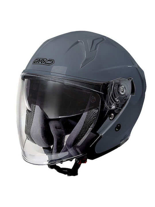 Garibaldi G40 Grey Motorcycle Helmet Jet ECE 22...