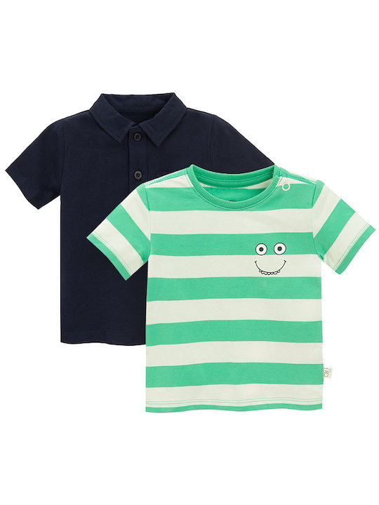 Cool Club Set of Kids' T-shirts Blue