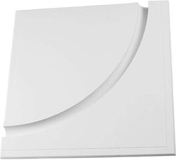 Aca Trimless Gypsum Profile for LED Strips Recessed Mounting G8019W
