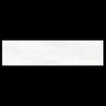 Keros Fliese Boden / Wand Innenbereich 30x7.5cm Blanco