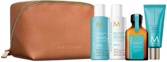 Moroccanoil Repair Σετ Θεραπείας Μαλλιών για Ταλαιπωρημένα Μαλλιά με Σαμπουάν, Conditioner και Treatment 4τμχ