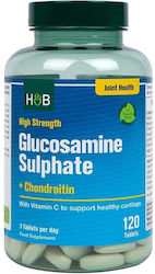 Holland & Barrett Glucosamine Sulphate +Chondroitin 120 Ταμπλέτες Holland & Barrett Glucosamine Sulphate +Chondroitin 120 Ταμπλέτες