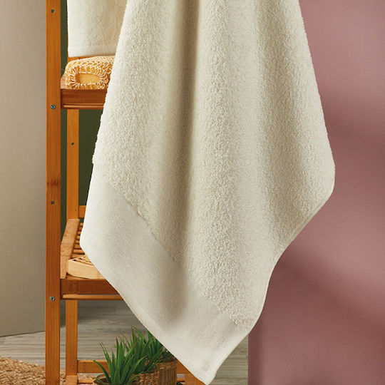 Whitegg Bath Towel Set 3pcs T081 Ecru Weight 500gr/m²