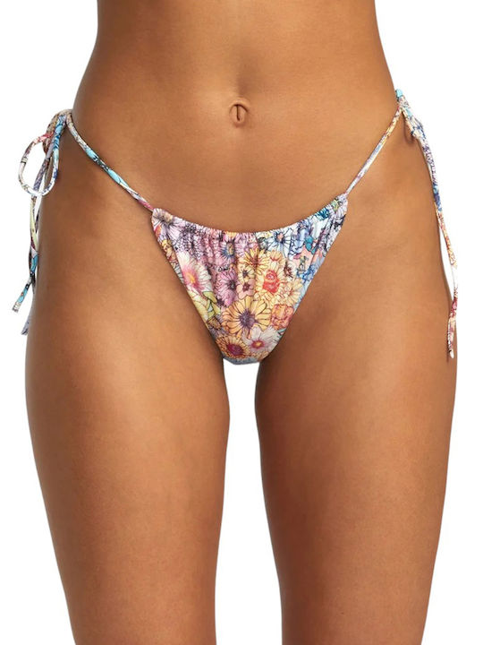 Rvca W Salbei Seite Krawatte Skimpy Bademode Avjx400427-mul