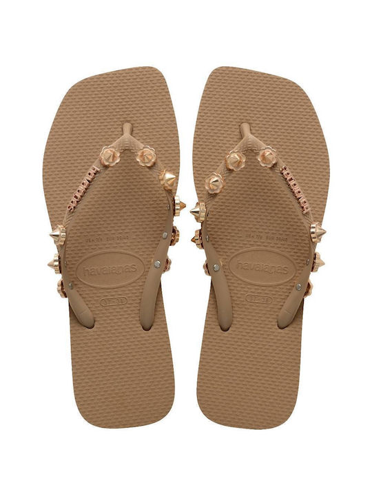 Havaianas Square Frauen Flip Flops in Rosa Farbe