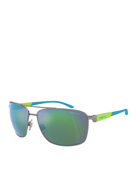 Arnette Men's Sunglasses with Gray Metal Frame ...