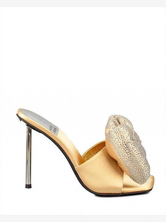 Jeffrey Campbell Bow-down Mules με Λεπτό Ψηλό Τ...