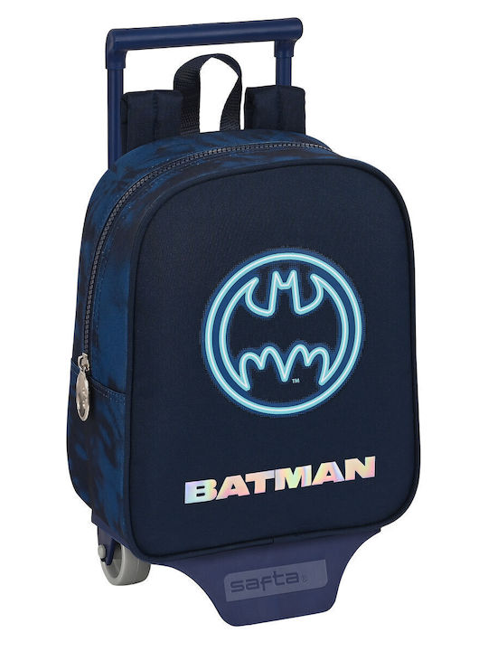 Batman School Bag Trolley Elementary, Elementary in Blue color