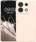 KWmobile Umschlag Rückseite Silikon Rosa (Redmi Note 13 Pro 5G / Poco X6)