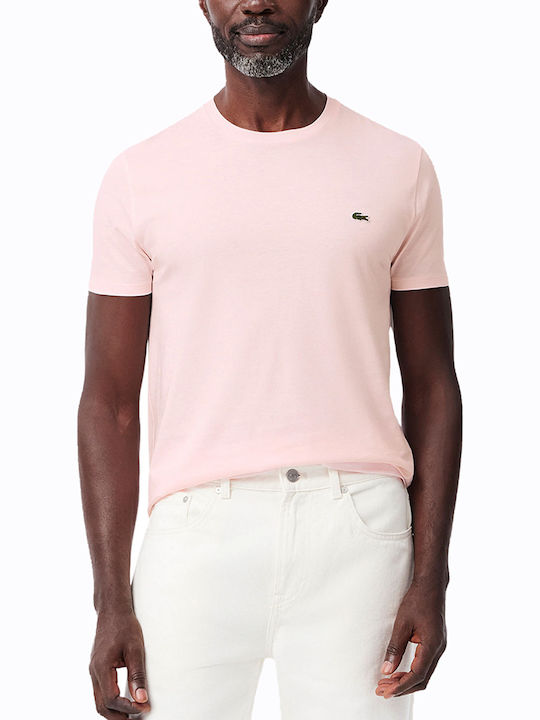 Lacoste T-shirt Ροζ