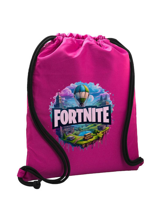Koupakoupa Fortnite Land Gym Backpack Purple