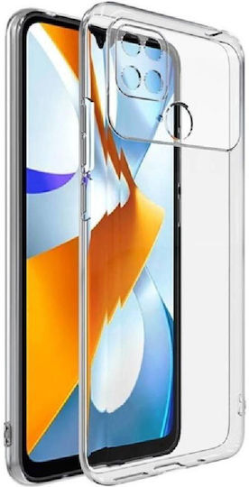 Ancus Back Cover Σιλικόνης / Πλαστικό 2mm Διάφανο (Poco C40)