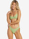 Top Tanlines Bikini Τριγωνάκι Floral Palm Green