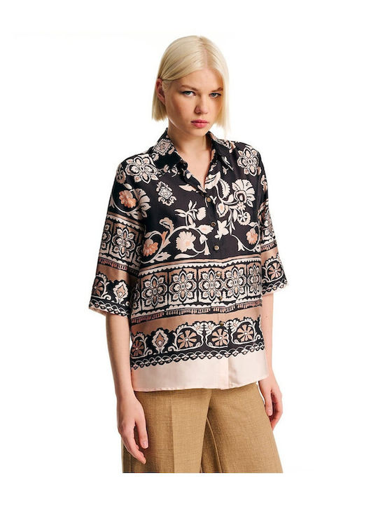 Forel Women's Floral Long Sleeve Shirt Floral