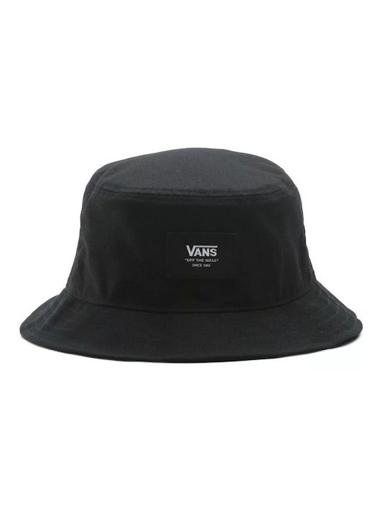 Vans Patch Textil Pălărie pentru Bărbați Stil Bucket Negru