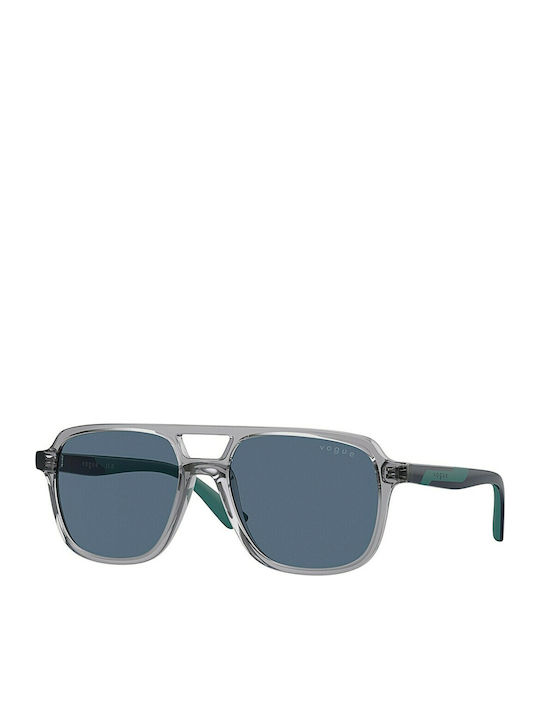 Vogue Men's Sunglasses with Gray Plastic Frame and Blue Lens VJ2024 309980