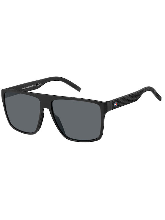 Tommy Hilfiger Sonnenbrillen mit Schwarz Rahmen und Schwarz Linse TH1717/S 003/IR