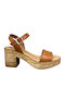 Sandalen Anatomisch Tabac Braun