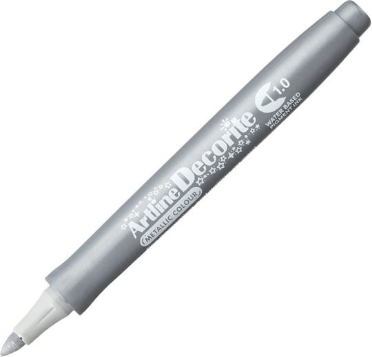 Artline Decorite Marker de Proiectare Argintiu