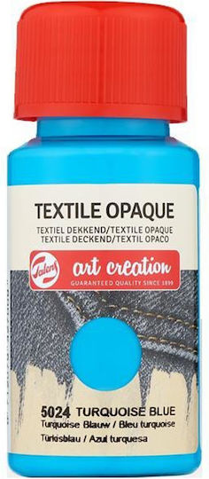 Royal Talens Opaque Special Craft Paint Turquoise 5024 Blue for Fabric 50ml