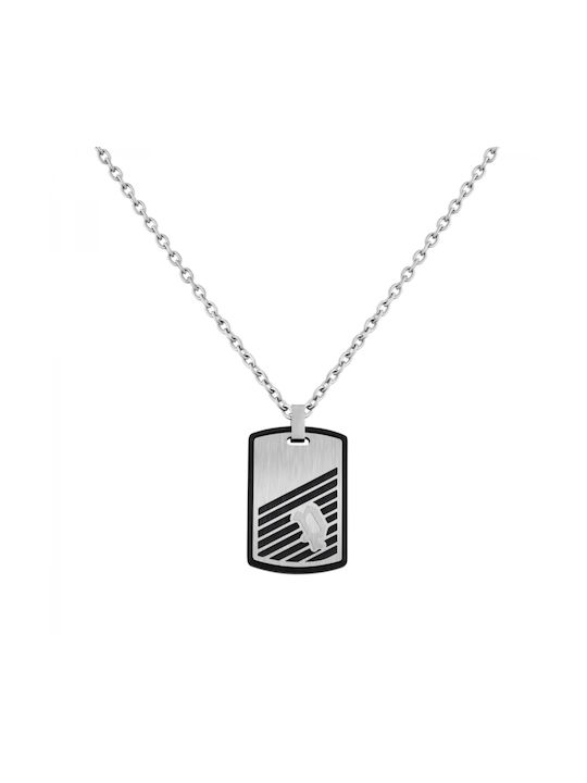 Police Necklace from Steel