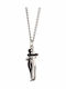 Oxzen Necklace Unisex Stainless Steel Unisex Necklace Man Woman Hug