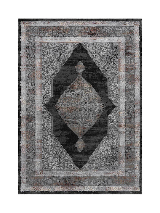 Madi Rug Rectangular Black