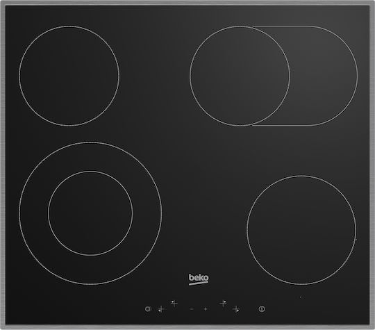 Beko Κεραμική Εστία με Πλαίσιο Αυτόνομη 58x51εκ.