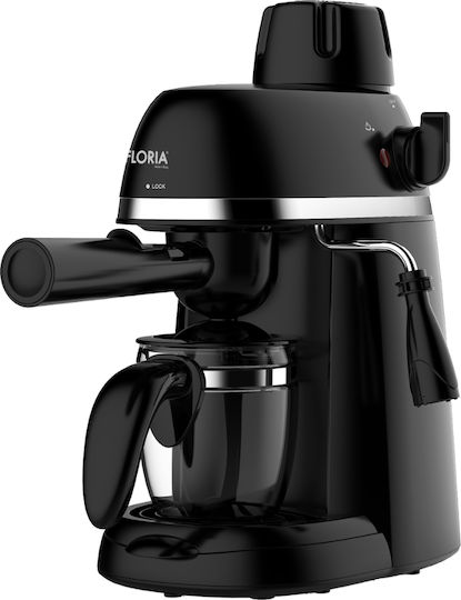 Zilan Espressomaschine 800W Druck 3.5bar Schwarz ZLN9358