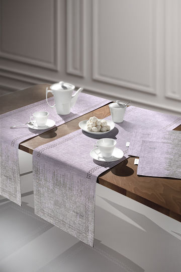 Saint Clair Ράνερ Αλέκιαστο 2040 Lilac-Silver 40x160εκ.