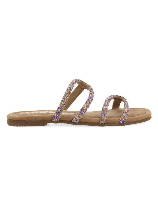 Leather Sandals Gioseppo Strass Cigar Sandals