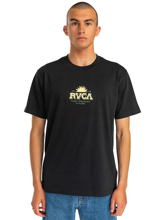 RVCA T-shirt Μαύρο