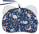 Sensillo Pillow Stroller Blue Waffle