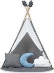 Nukido Kids Indian Teepee Play Tent Gray