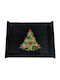 Nakas Concept Christmas Tray Blackς L26xW20cm.