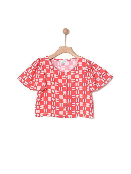 Yell Oh! Kids Shirt Red