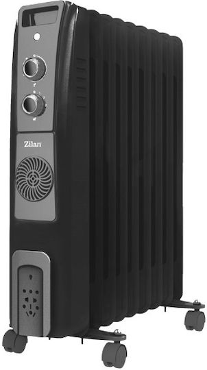Zilan Καλοριφέρ Λαδιού με 9 Φέτες 2500W