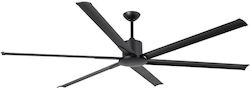 Faro Barcelona Andros XXL Ceiling Fan 213cm Black