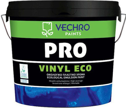 Vechro Pro Vinyl Eco Plastik Farbe für Innenbereich Verwendung Weiß 10Es